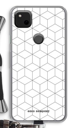 Cubes black and white