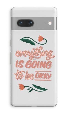 Optimistic flower girl