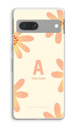 Peach Blossom Monogram