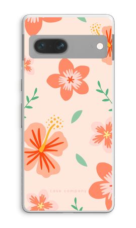 Tropical Pink Flowers