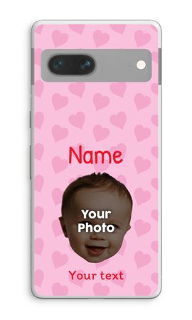 Personalized Face - Hearts N°2