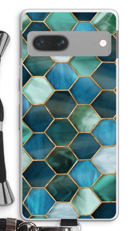 Hexagons in stained glass