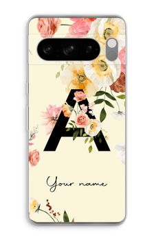 Flirty Flowers Monogram