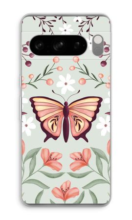 Butterfly in a floral world