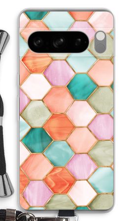 Hexagons in stained glass