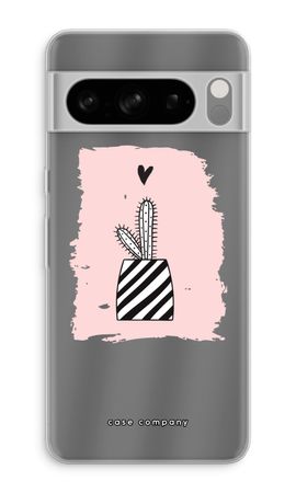 Black and white cactus