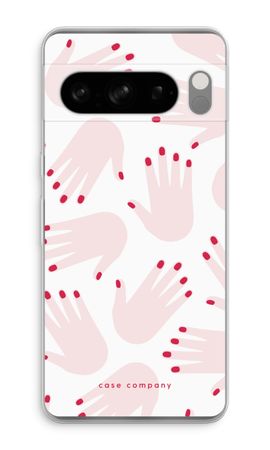 Hands pink