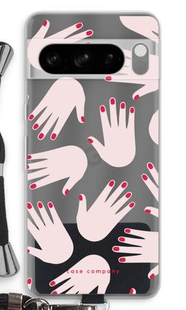 Hands pink
