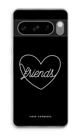 Friends heart black