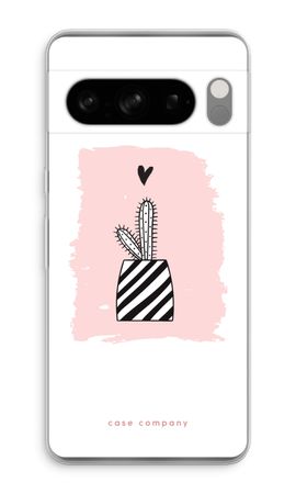 Black and white cactus