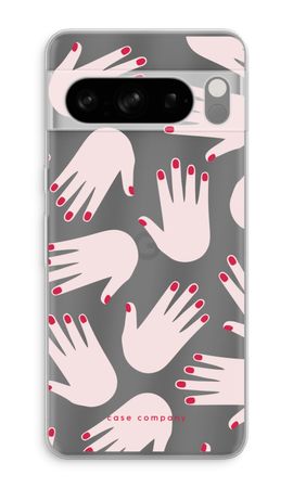 Hands pink