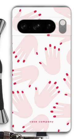 Hands pink