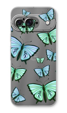 Blue & Green Butterflies