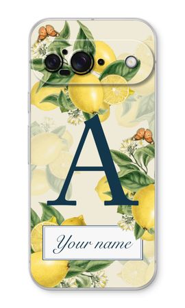 Monogram Lemons, Oranges of Peaches