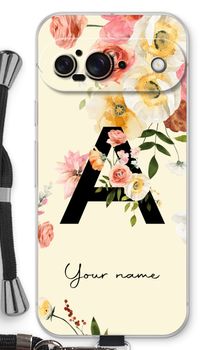 Flirty Flowers Monogram