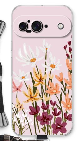 Painted wildflowers