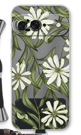 White flower pattern