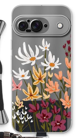 Painted wildflowers