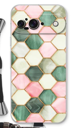 Hexagons in stained glass