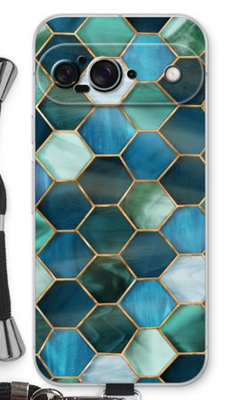 Hexagons in stained glass