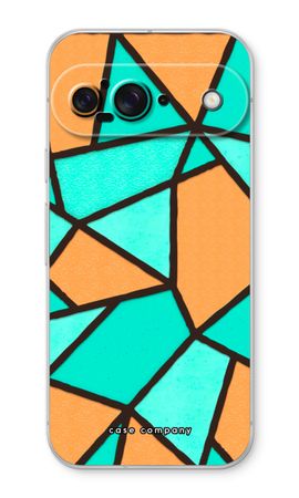 Stained glass - Orange