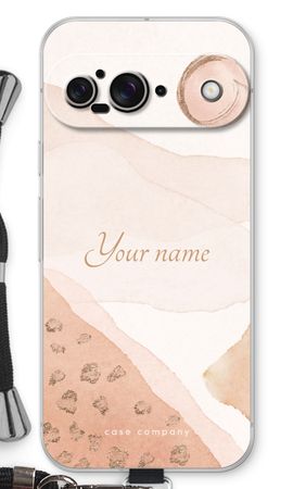 Gold Spots Namecase - Blush