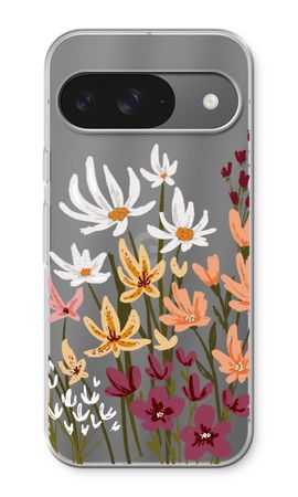 Painted wildflowers