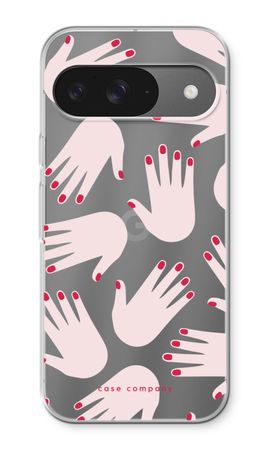 Hands pink