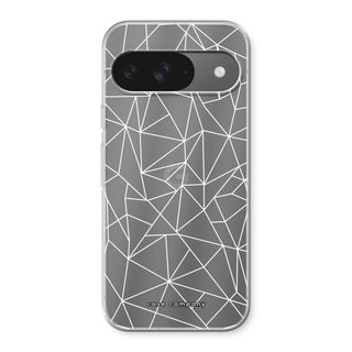 Geometric lines white