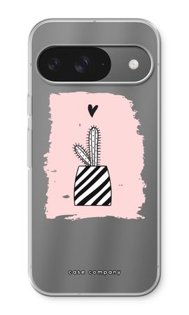 Black and white cactus