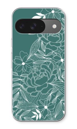 Flowers in lace