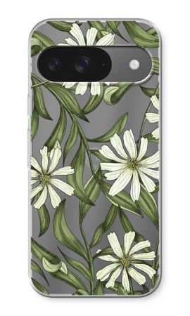 White flower pattern