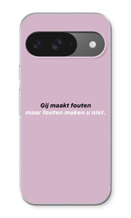 Fouten maken u niet