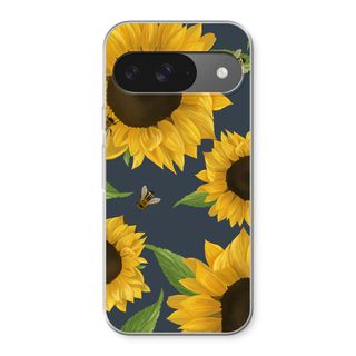 Sunflower and bees