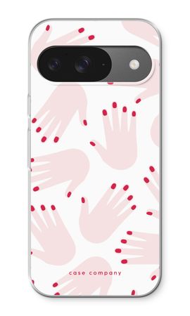 Hands pink