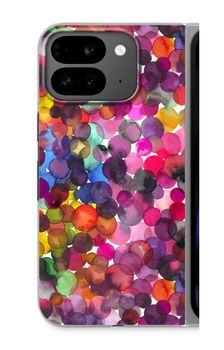 Points d'aquarelle superposés