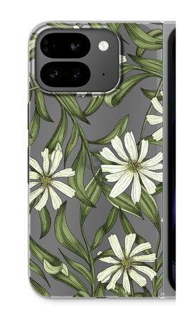 White flower pattern