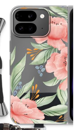 Fleurs roses douces
