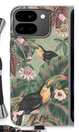 Tropical jungle toucan