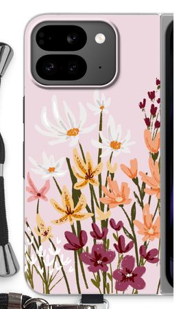 Painted wildflowers