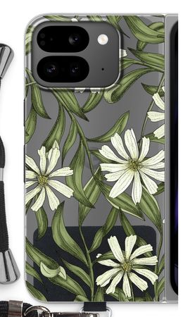 White flower pattern