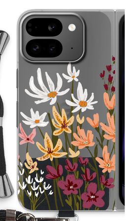 Painted wildflowers