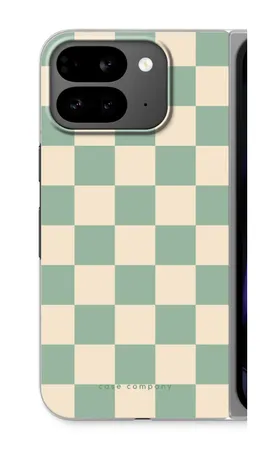 Checkered Mint, Google Pixel 9 Pro Fold weiche Hülle