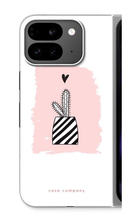 Black and white cactus