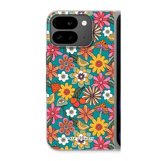 Fiori retrò N°2 - Blu