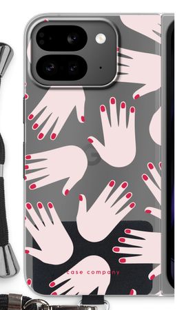 Hands pink