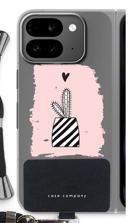Black and white cactus