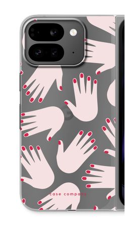 Hands pink