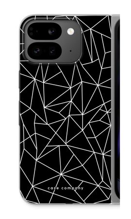 Geometric lines white