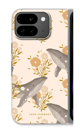 Floral Whales, Google Pixel 9 Pro Fold pehme ümbris